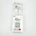 CC 1.0 METRE MICRO USB