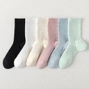 Women's Midi Tube Stripes Comfortable Cotton Socks Socks-24SY-2303