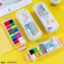 Long Box Double-Layer Sewing Box Set