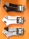 US Ankle Socks- Black MM 