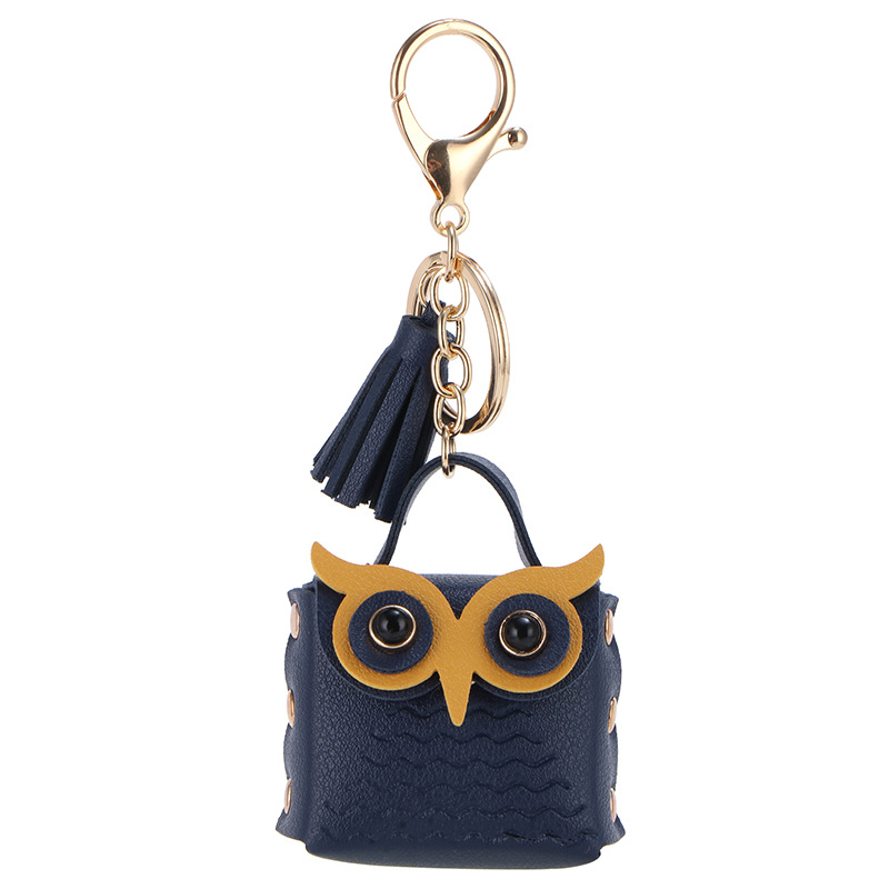 Cross-Border Owl Keychain Bag Cartoon