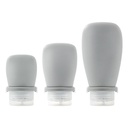 Wholesale Light Gray Silicone Travel Bottles