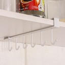 Kitchen Cabinet Door Hooks Multifunctional Hat Bag Towel