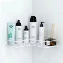 No-Drill Bathroom Shelf