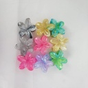 Shiny Flower Hair Clutch