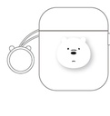 We Bare Bears Collection Earphone Protective Case for Airpods(Ice Bear)