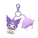 Kuromi Planet Dream LED Light-up Keychain