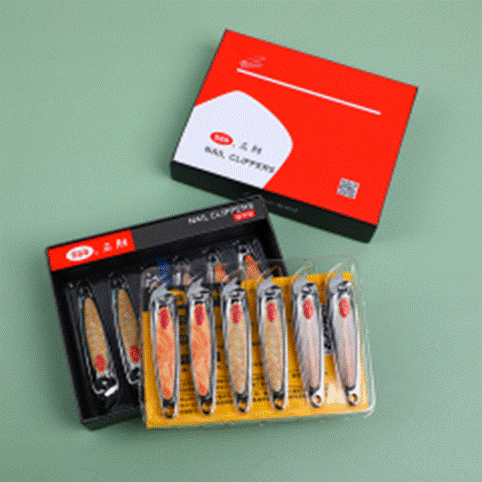 Mixed color diagonal nail clippers 802T-7