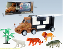 Animals Truck - with 8 Little Animals(Rhinoceros Truck)