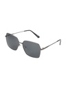 Simplistic Series Men’s Polarized Sunglasses with Square Frame (Bright Black)