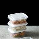 Colorful Rectangle Food Storage Containers (400mL, 3 pcs)