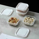 Colorful Square Food Storage Containers (180mL, 4 pcs)