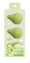 Fun Fruit Makeup Sponges Set (Avocado)