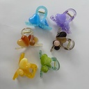 Hair Clutcher With Heart Shape